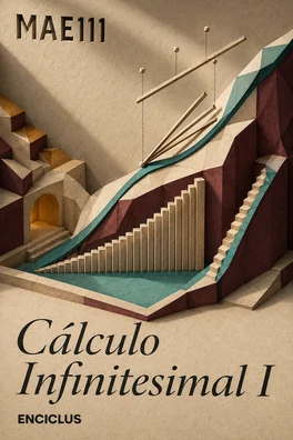 Capa do volume MAE111, Cálculo Infinitesimal I
